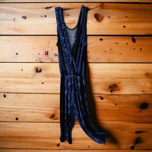 Womens Blue and Black Jumper 3XL Very Soft